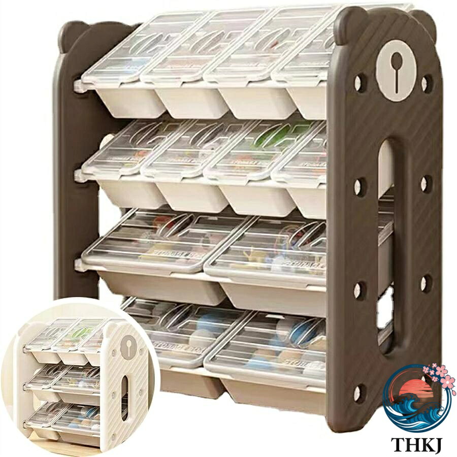【全品5%尖んがり】納める仕合わせ 納める入れもの 愛くるしげ キッズバスケット 遊び道具納める THKJ キッズ 子供部屋 赤ちゃん 遊び道具箱 お片付け 小物納める大電気容量