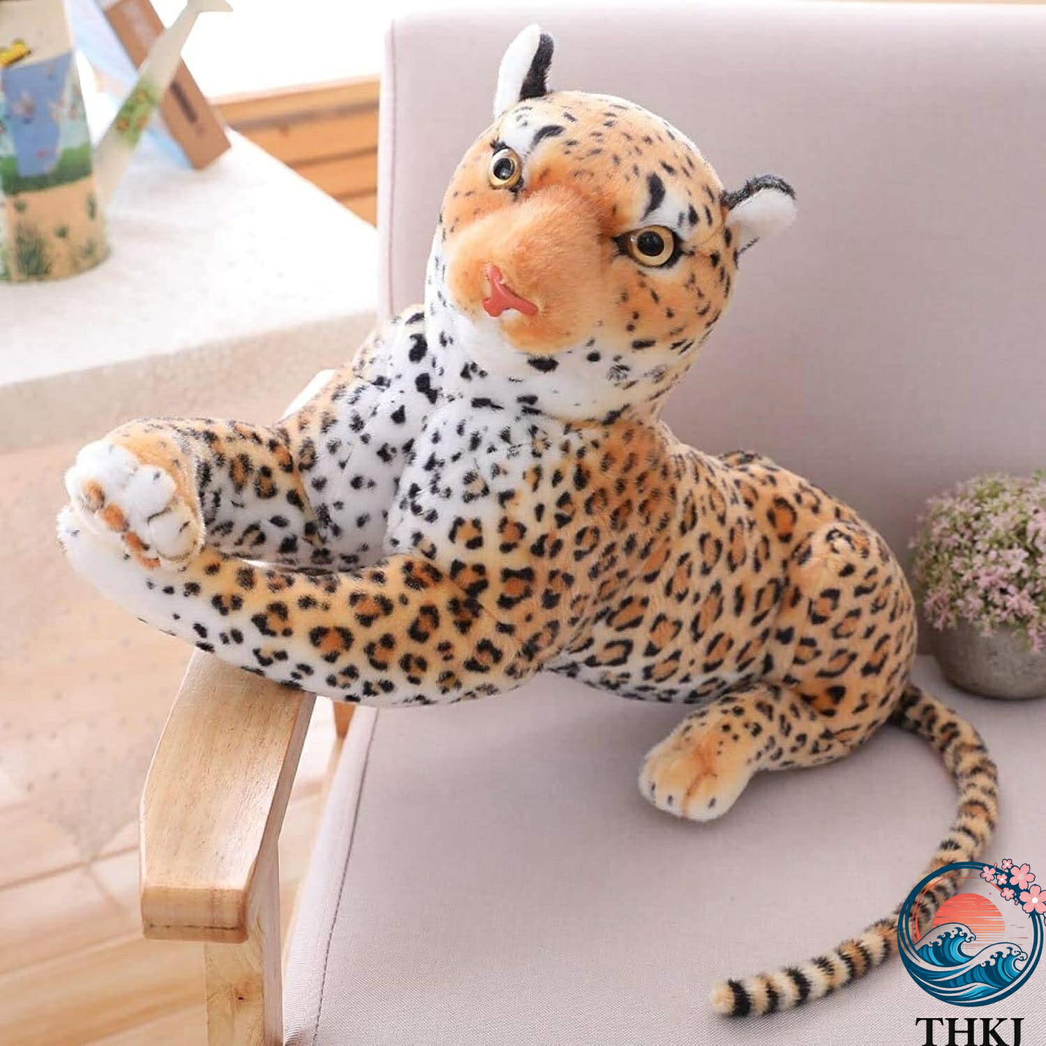 【全品5%尖んがり】30-120糎 即物的 虎 ヒョウ ぬいぐるみ コンピューターシミュレーション  白いこと虎 ジャガーお人形さん 赤ちゃん キッ ズバースデーギフト