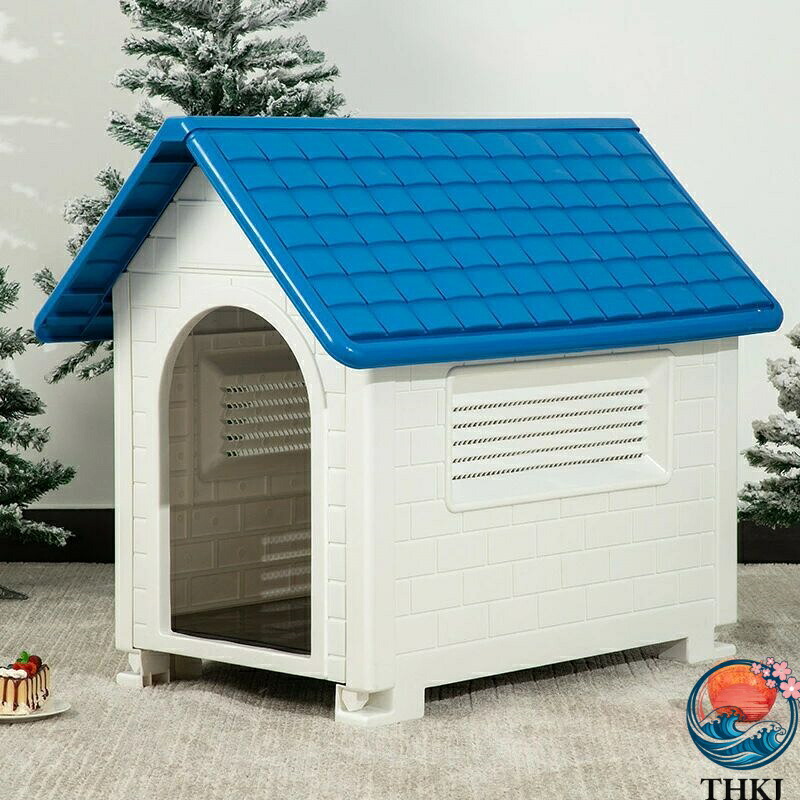 【全品2点で5%OFF】犬掘っ建て小屋 中型犬 飼い犬 犬舎 愛玩動物住み家 住み家 おうち THKJ シリング住み家 洗える 野天 野天 野天 庭用 可塑性物質製 愛玩動物館 犬小屋・ケージ・ゲート-犬用品