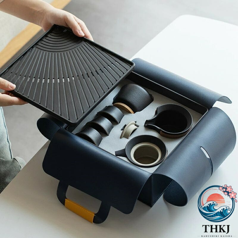【全品2点で5%OFF】急須 湯呑み 仕かける ティーポット 番茶器仕かける 茶器揃 THKJ 陶磁茶具仕かける 茶器 茶皿 旅するティーセットー 優勝杯 分かりやすいな和風 お茶用品セット-コーヒー・お茶用品-キッチン用品・食器・調理器具