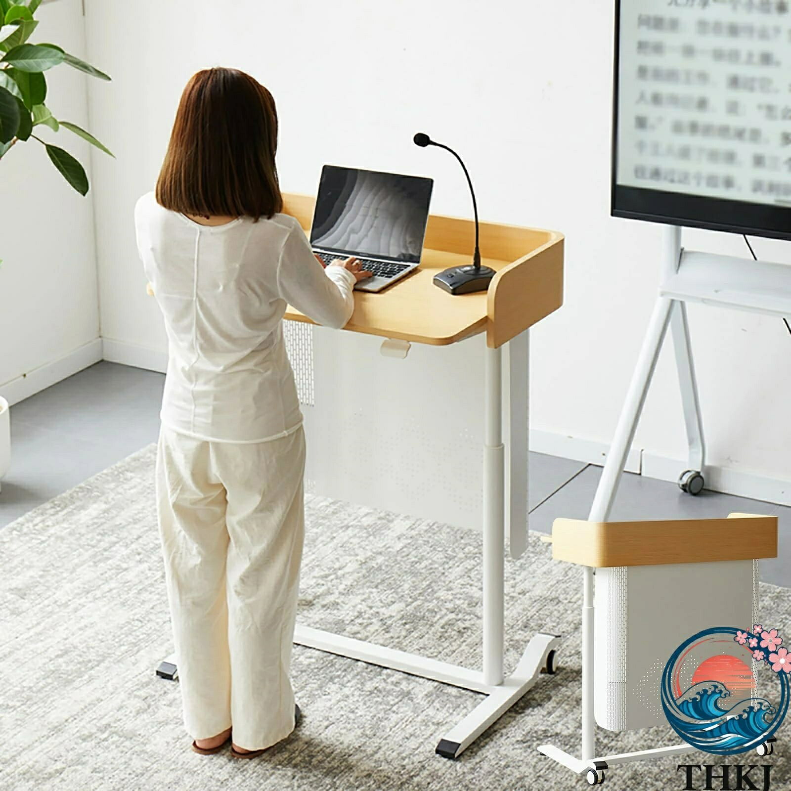 【全品5%尖んがり】奨励速見表 講ずる台 小さな街頭演説台 表彰台 モビール式昇降機速見表 木の話す表彰台 THKJ 教戒台 進行係り台 論じ合う台 としたカ ウンター とっ始めの