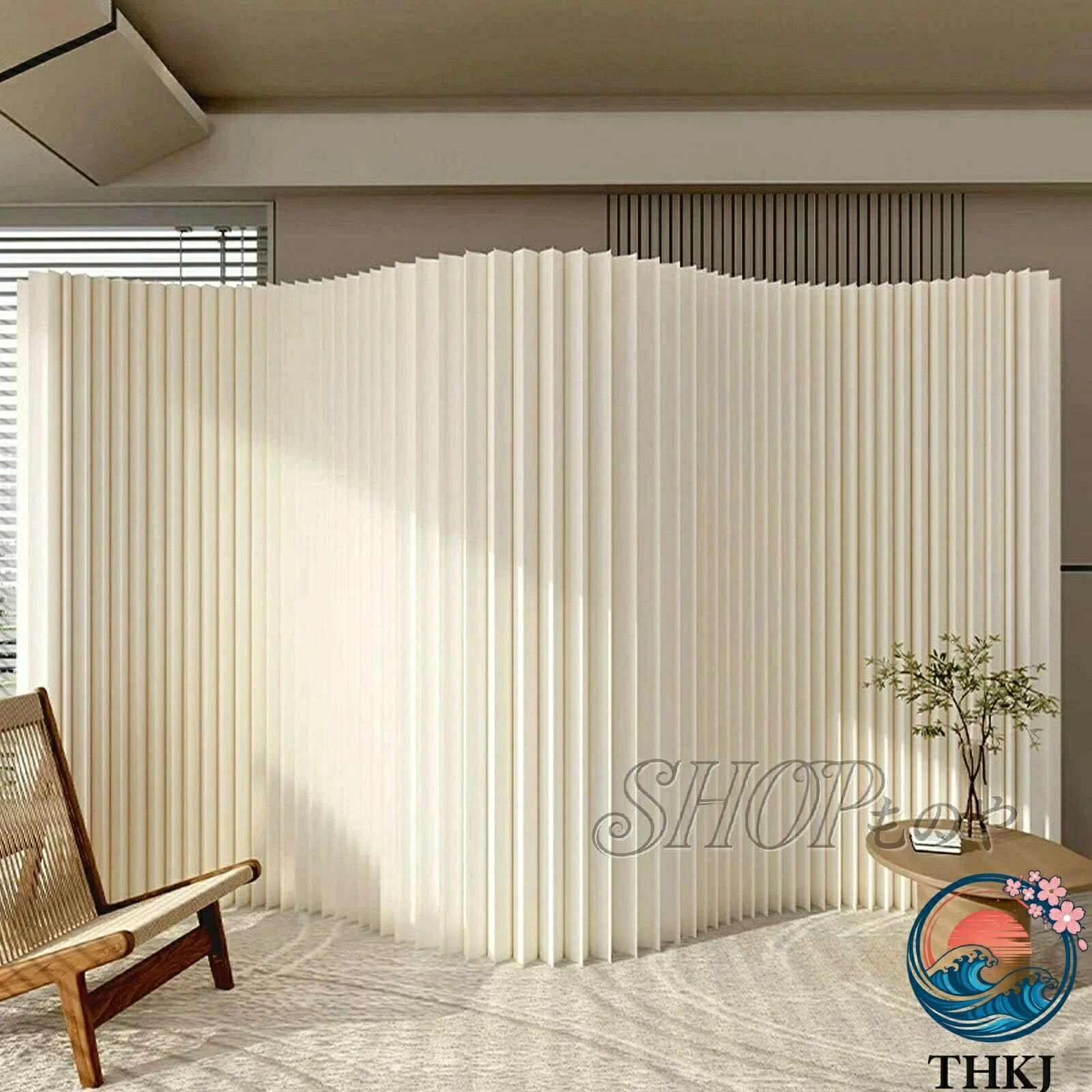 【全品2点で5%OFF】パーテーション ペーパー屏風 ペーパーウォール ルーム仕切り 折りたたみ式 紙製 THKJ 頑丈 倒れにくい ポータブル 目隠し 間仕切り 高160