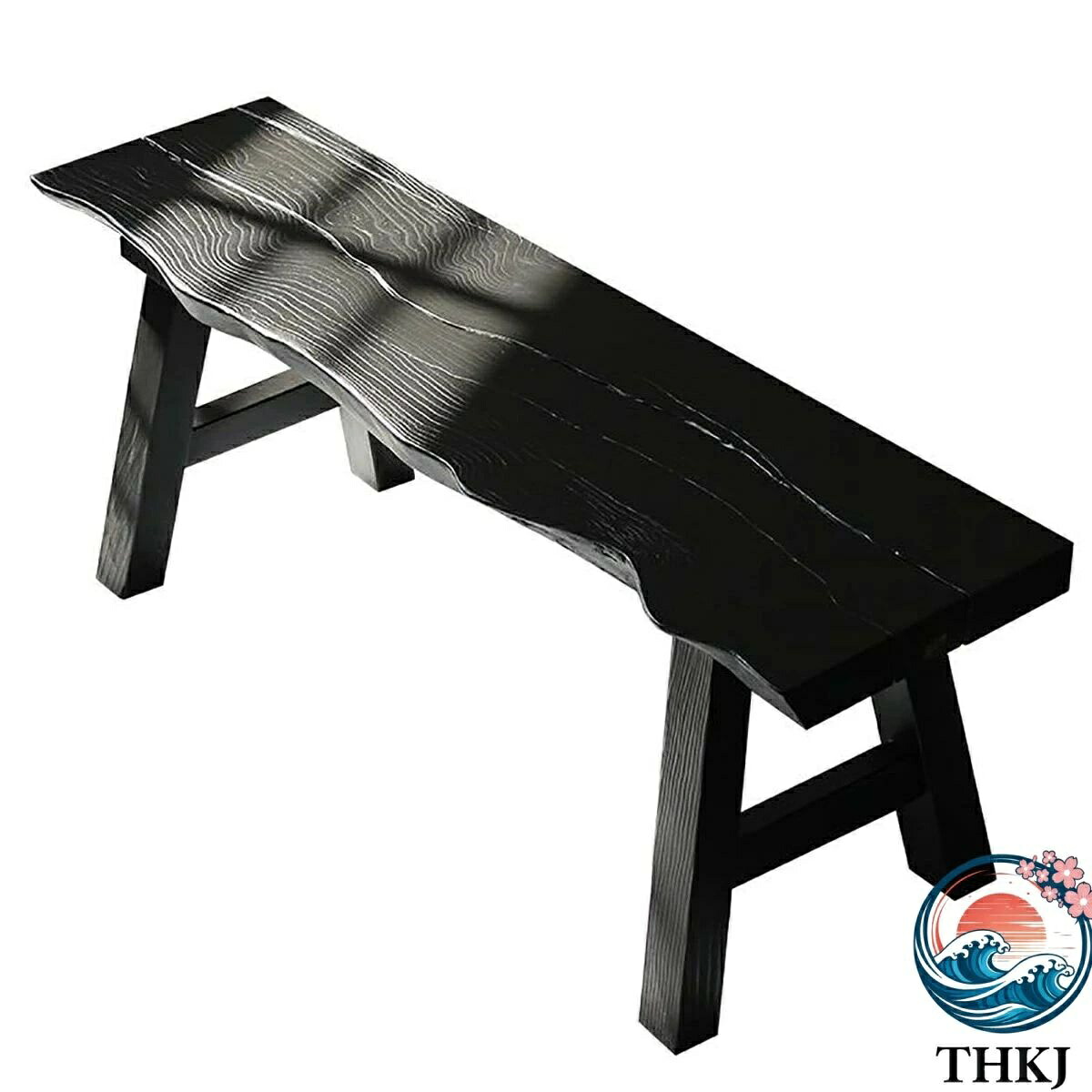 【全品5%ポイント】無垢材 ダイニングベンチ 玄関木製ベンチ長椅子 キッチンダイニングシート 天然無垢材 防水性と耐腐食性 木製ロング ベンチ 日常使い｜aragok