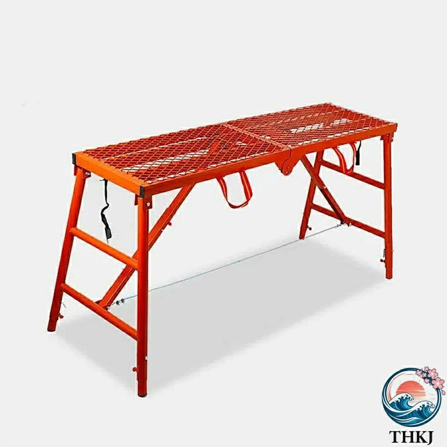 【全品5%ポイント】足場台 アルミ洗車ラック 足場 高所作業台 折りたたみ 作業台 耐荷重200kg 伸縮 アルミ製 フットスツール はしご 伸縮脚立 洗車はしご｜aragok 26,301円