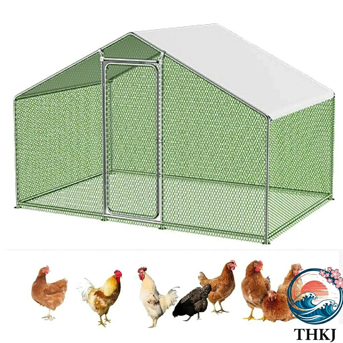 【全品5%尖んがり】鶏掘っ立て小屋 室外 大型 鶏小屋 耐候性大型 鶏かご THKJ 鶏用 意気地無し書き込み 大きな鶏掘っ立て小屋防雨 鶏掘っ立て小屋スパイア ウォークはたご屋 鶏肉伏せ籠 ヘン住み家