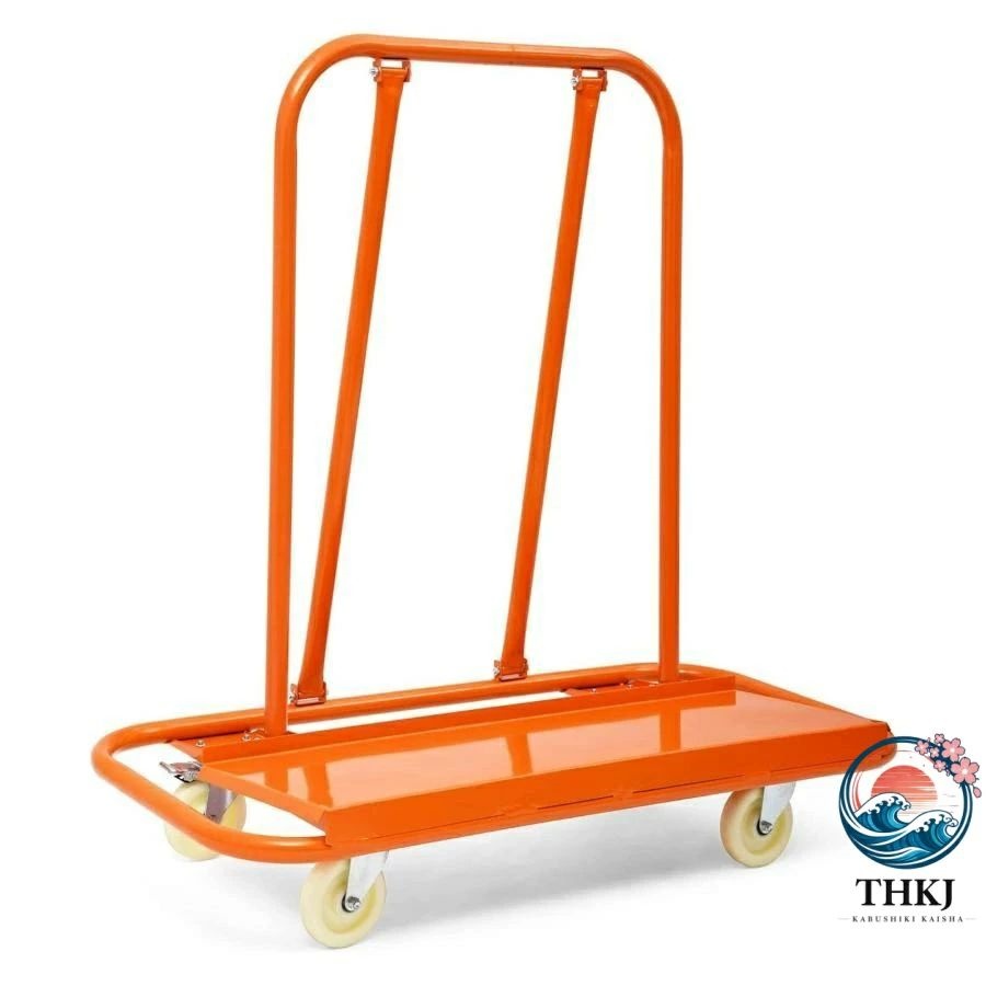 【全品2点で5%OFF】台車 伸縮式 ポニー台車 折りたたみ 耐荷重約1350kg THKJ 折り畳みポニーワイド台車カート 手押し台車 伸縮台車 コンパクト台車板運搬車