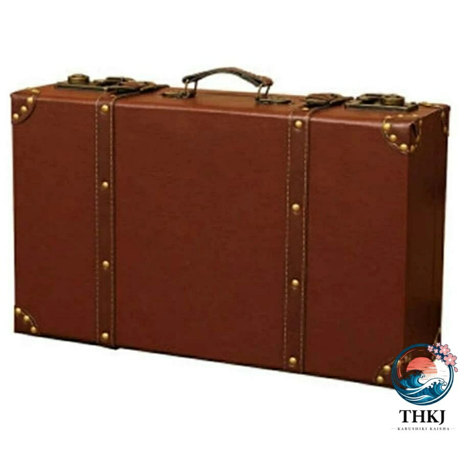 【全品2点で5%OFF】トランクケース アンティーク ヴィンテ ージスー ツケース の撮影の 小道具ホ THKJ ームスト レージボ ックス木 製荷物レ トロウィ