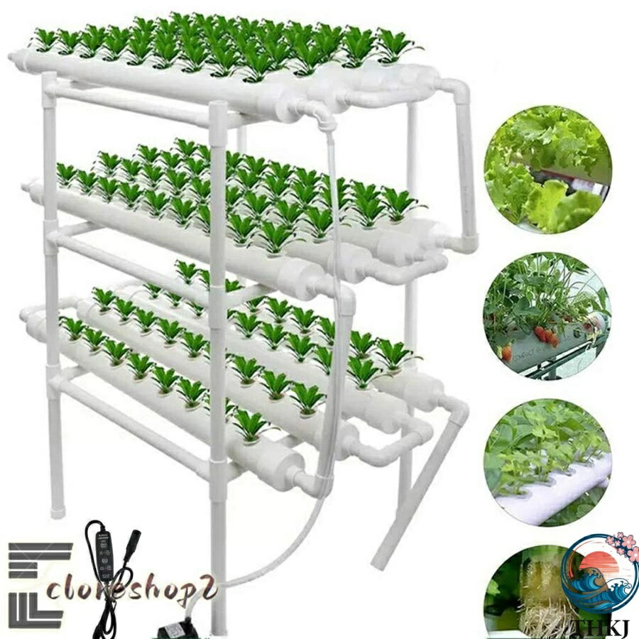 【全品2点で5%OFF】水耕栽培キット 野菜 栽培キット すいこう栽培キット 室内 THKJ いちご 家庭菜園 水耕栽培セット プランター 108穴 人気 おすすめ