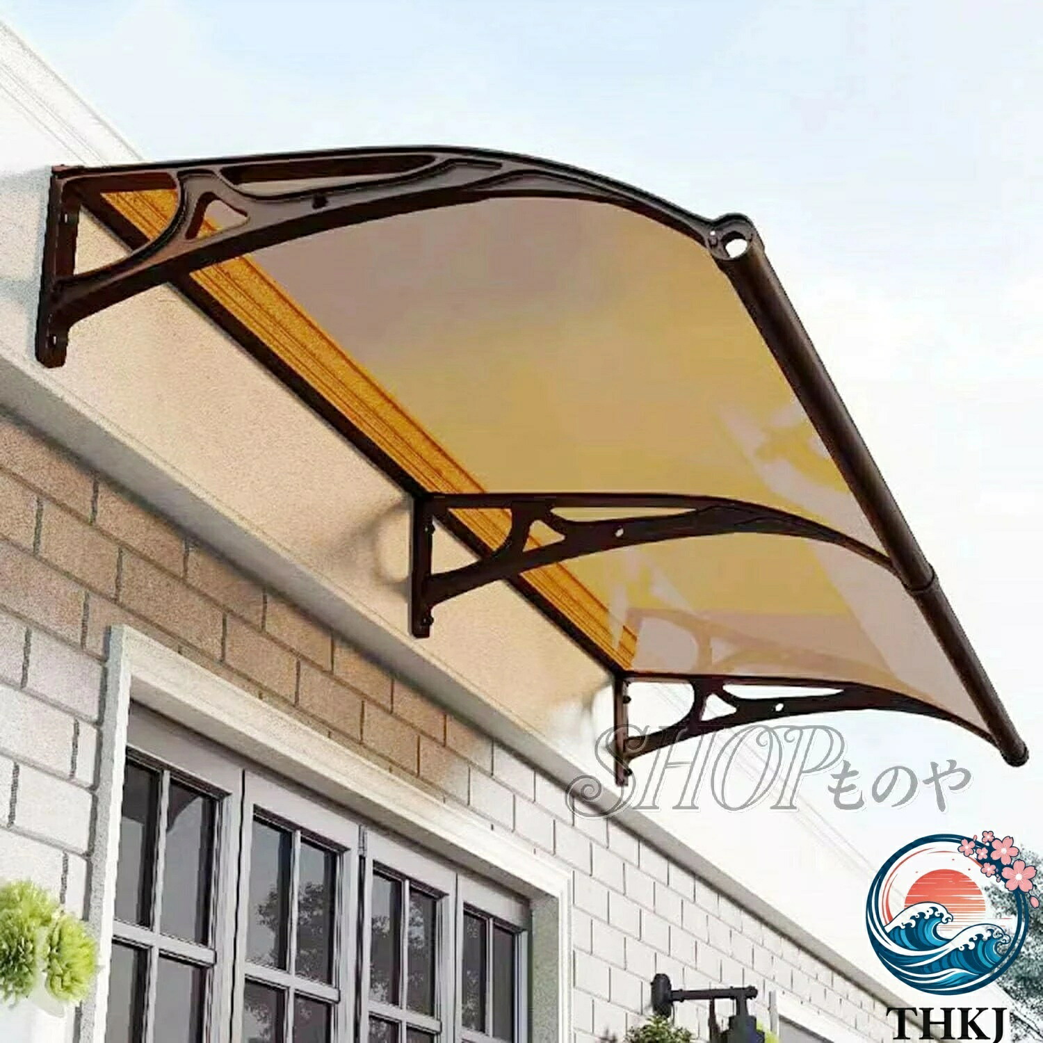 【全品2点で5%OFF】玄関のひさし 屋根 屋根庇 ひさし 雨よけ ひさし 屋根 後付け 住宅用ひさし 雨 雪 保護 玄関庇 梅雨対策 サンシェード オーニング 住宅用 テラス 玄関 屋根