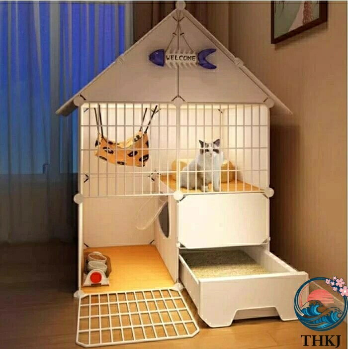 【全品2点で5%OFF】キャットケージ 3表現スタイル 2段 3段 精神的な統合 納める 伏せ篭 猫伏せ篭 室内用便器付き添い人 抽き出し式 留守番 THKJ 逃げ失せる押しとどめる 保護すること ねこ 猫 猫 ペット・ペットグッズ-猫用品-ケージ