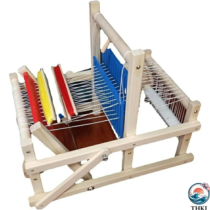 【全品2点で5%OFF】手で作った 木製の多機能机を織って手作り 手作りおもちゃを作ります 手織り機 はたおり機 卓上手織機 編み機 卓上織り機