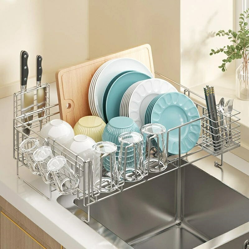 【全品5%尖んがり】水切り 水切り仕合わせ 自然調整能力のある ステンレス鋼 水切りかご 大静電容量 水切りカゴ THKJ シンク上 横置 流れる 勝手もと 設備 勝手もと納める 納める 棚