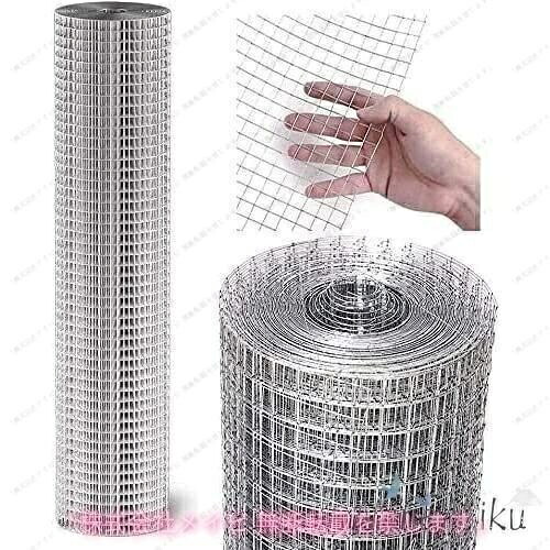 【全品5%ポイント】金網メッシュ 金網フェンス ワイヤー メッシュ 1x2m 1x6m 1x8m ステンレス鋼 溶接メッシュ 家禽フェンスメッシュ 産業用金網 金網ロール チキンワイヤ｜aragok
