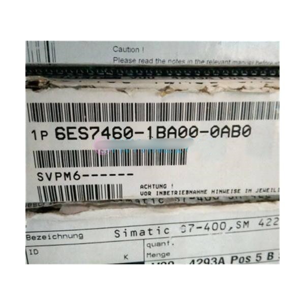 新品 送料無料1PC New Siemens 6ES7 460-1BA00-0AB0 6ES7460-1BA00-0AB0｜荒井ストア 141,000円