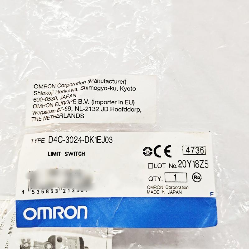 【新品★貨物輸送無料】OMRON オムロン D4C-3024-DK1EJ03 用リミットスイッチ【６ヶ月引き受ける】