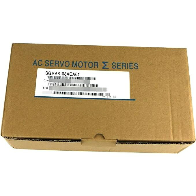 【新品 ★送料無料 】 YASKAWA サーボモーター SGMAS-08ACA61【６ヶ月保証】｜荒井ストア
