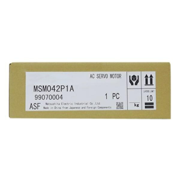 【新品 ★貨物輸送無料 】Panasonic サーボ原動機 MSM042P1A 【６ヶ月引き請ける】 その他-電設資材-花・ガーデン・DIY