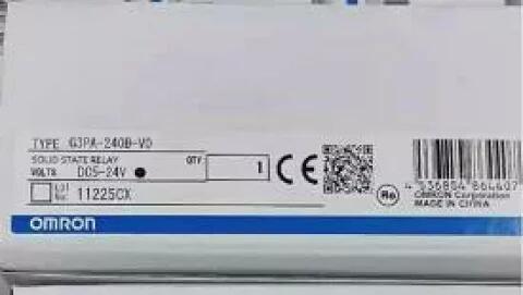 【新品★貨物輸送無料】OMRON オムロン G3PA-240B-VD DC5-24V ソリッドステート中継ぎ【６ヶ月引き受ける】