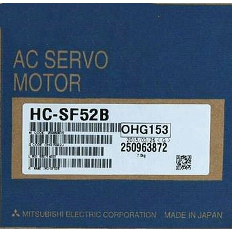 新品【 ★送料無料 】MITSUBISHI 三菱電機 HC-SF52B サーボモーター【６ヶ月保証】｜荒井ストア