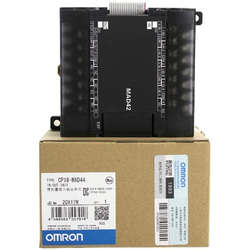 新品【 ★貨物輸送無料 】OMRON/オムロン CP1W-MAD44 アナログ 入出力 社会的単位【６ヶ月引き受ける】