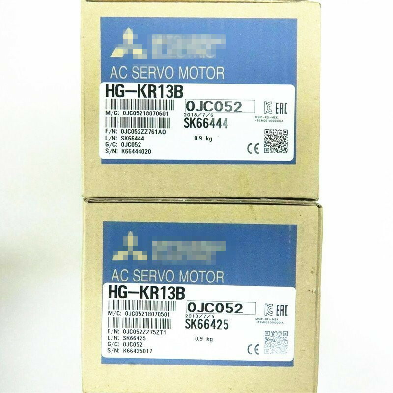 新品【 ★貨物輸送無料 】三菱電機 AC サーボ原動機 HG-KR13B【６ヶ月引き受ける】