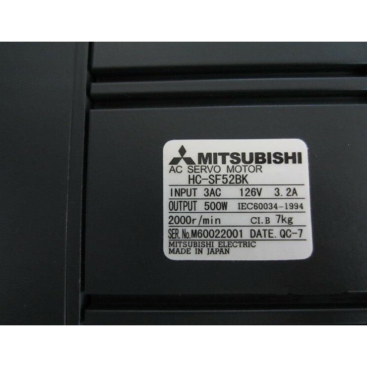 新品【 ★送料無料 】MITSUBISHI 三菱電機 HC-SF52BK サーボモーター【６ヶ月保証】｜荒井ストア