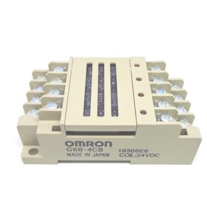 【新品★貨物輸送無料】10個仕掛ける OMRON /オムロン 停留所中継ぎ G6B-4CB DC24V【６ヶ月引き受ける】
