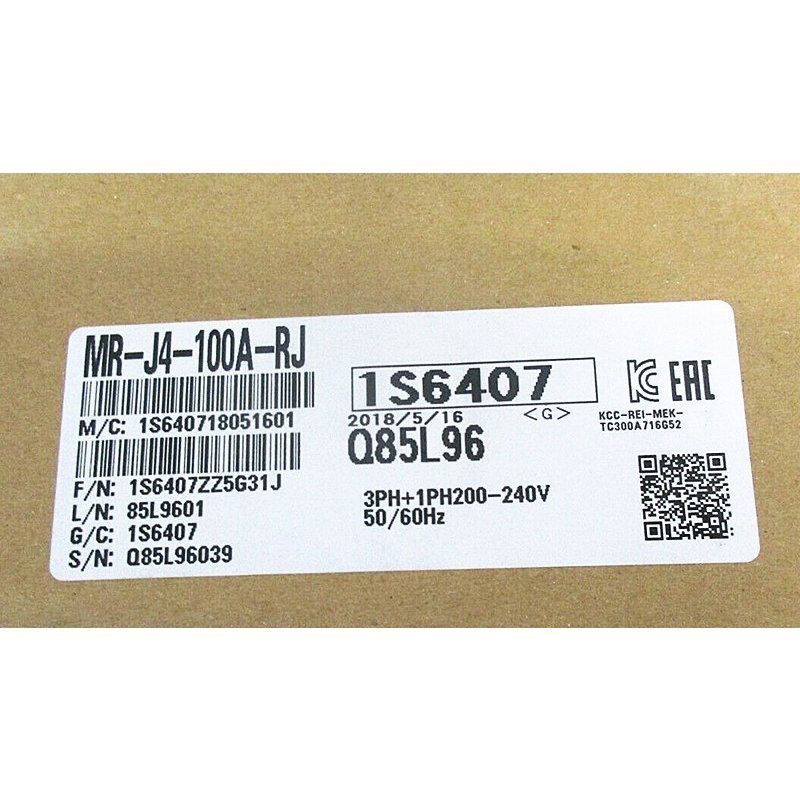 【新品★送料無料】三菱 サーボアンプ MR-J4-100A-RJ 【6ヶ月保証】|荒井ストア