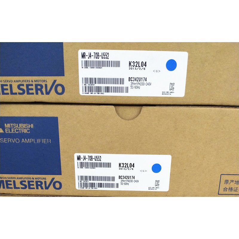 【新品★送料無料】MITSUBISHI 三菱電機 MR-J4-70B-U552【6ヶ月保証】|荒井ストア