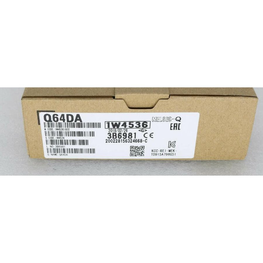 【新品★貨物輸送無料】三菱電機 シーケンサ Q64DA 中央処理装置社会的単位 【６ヶ月引き受ける】