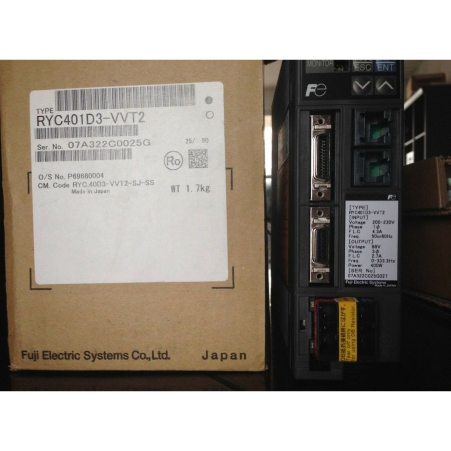 新品【 ★送料無料 】FUJI 富士電機 RYC401D3-VVT2 サーボドライブ【6ヶ月保証】|荒井ストア