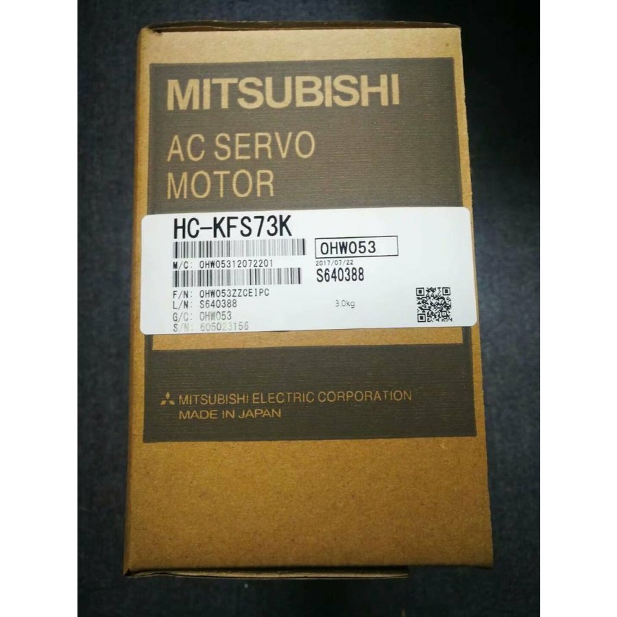 新品【 ★貨物輸送無料 】MITSUBISHI 三菱電機 HC-KFS73K サーボ原動機 【６ヶ月引き請ける】 その他-花・ガーデン・DIY-電設資材