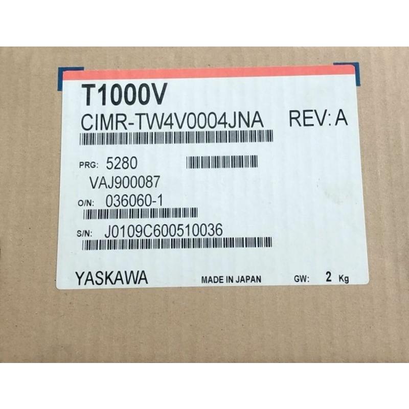 新品【 ★送料無料 】YASKAWA 安川電機 CIMR-TW4V0004JNA 【６ヶ月保証】｜荒井ストア 26,650円