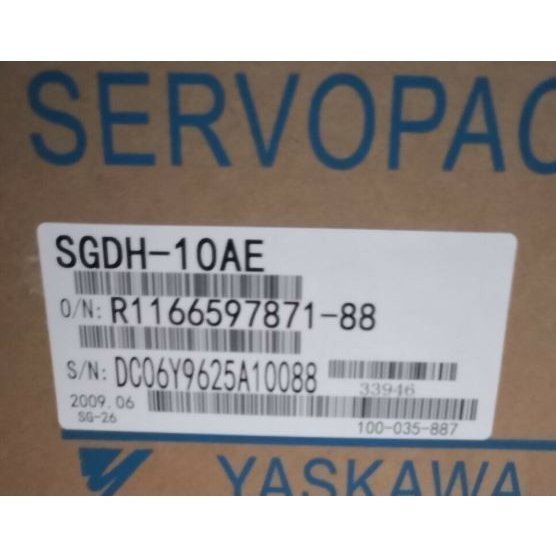 【新品 ★貨物輸送無料 】YASKAWA/安川電機 SGDH-10AE サーボ風呂敷き包み【６ヶ月引き受ける】