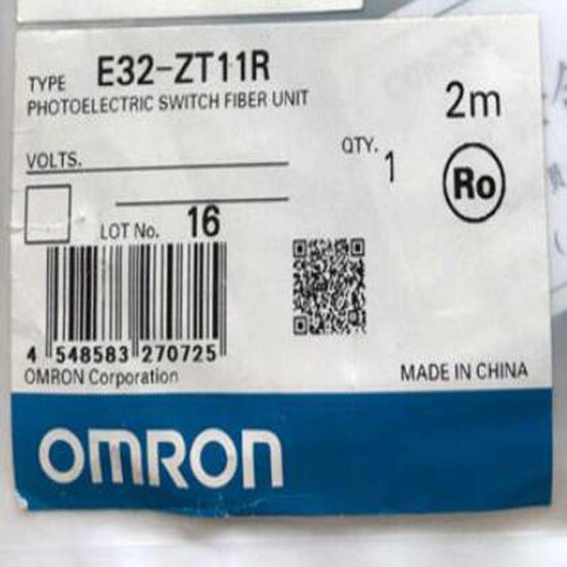 新品◆OMRON オムロン E32-ZT11R ファイバセンサ◆6ヶ月引き受ける