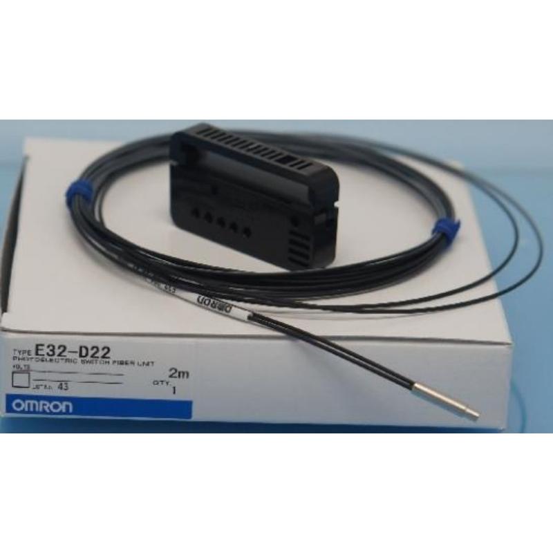 新品◆OMRON オムロン E32-D22 2M ファイバユニット◆6ヶ月保