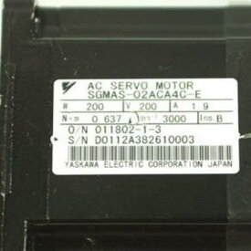 【 新品★送料無料 】YASKAWA / 安川電機 SGMAS-02ACA4C-E サーボモーター【６ヶ月保証】｜荒井ストア