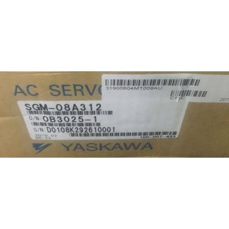 新品◆送料無料◆ YASKAWA 安川電機 SGM-08A312 サーボモーター ◆6ヶ月保証|荒井ストア
