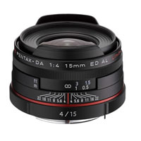 ペンタックス 固定ディスク PENTAX-DA 15mmF4ED AL Limited [黒いこと]