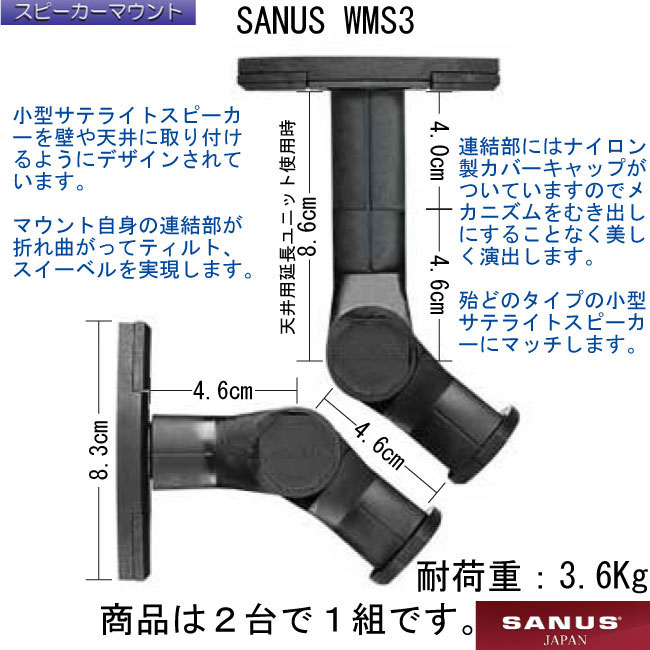 sanus wms3