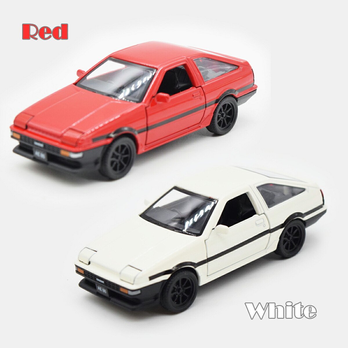 楽天市場】【中古】【ミニカー】1/43 トヨタ AE86トレノ