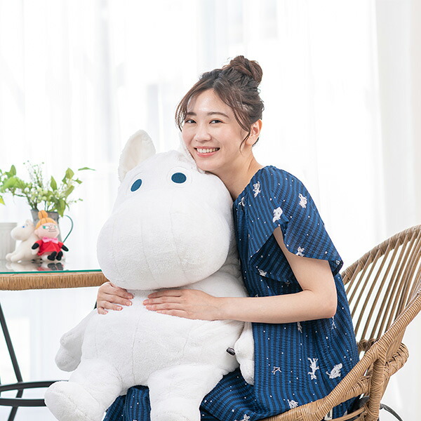 【尖んがり10倍 引き換え証書き著す】【MOOMIN ムーミン】×【Amour アムール】ムーミン谷の茶飲み友だちたちが刷り上げるされた冷やりとしたリップルパジャマ レディース