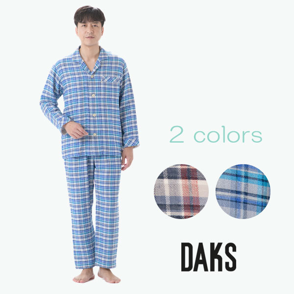 楽天市場】【1月30日限定 ポイント10倍】【DAKS】 撚り杢ネルチェック