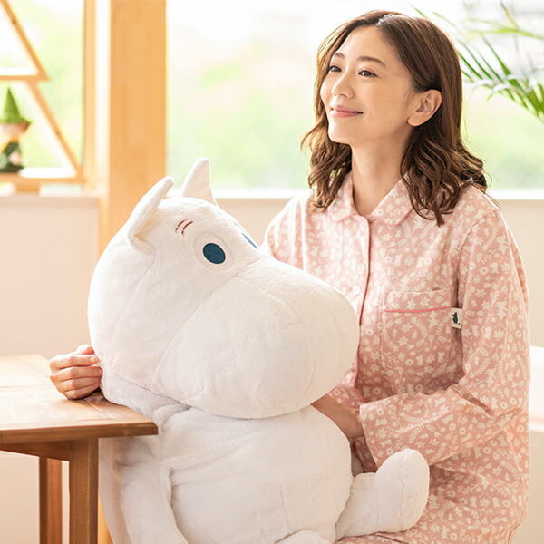 【MOOMIN ムーミン】×【Amour アムール】ネルプリント レディース パジャマ インドネシア製 東海染工 Sサイズあり画像