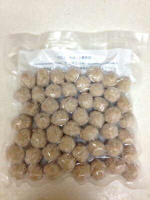 コックフーズ 紅茶鴨つくねボール （500ｇ×5） 約50個入り 鴨肉 生肉 あい鴨 紅茶鴨 鴨鍋 鴨そば 雑煮 鴨すき