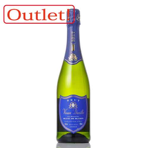ヴーヴ ドゥビル ブリュット 750ml フランス 訳アリ スパークリング 