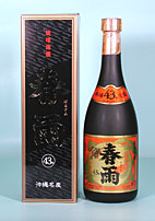 楽天市場】泡盛 春雨ラメ43° 720ml : 増田屋本店