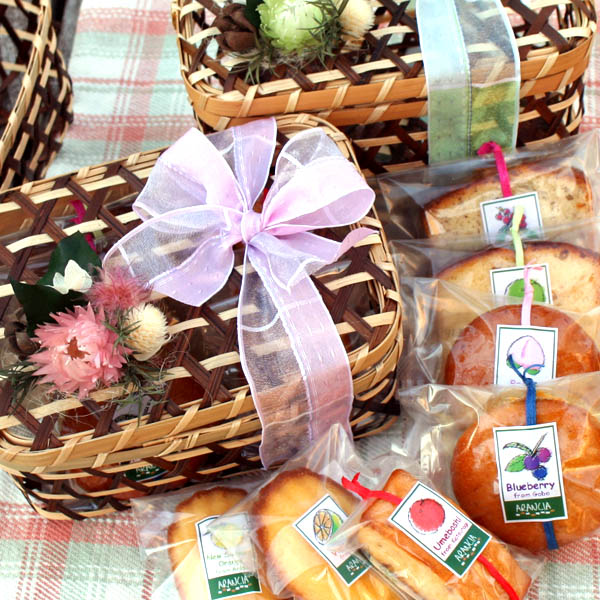 楽天市場】フラワーボックス～和歌山産フルーツの焼き菓子4種と