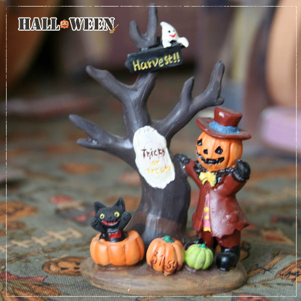 楽天市場】ハロウィンミニオーナメント「ノーティエンジョイハロウィン
