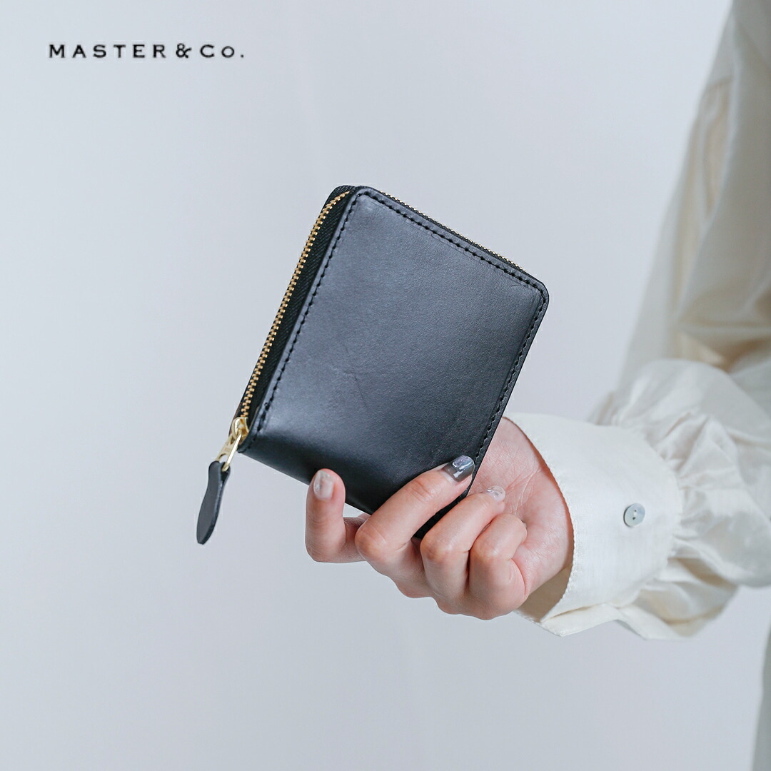 MASTER&Co. マスターアンドコー BUTTERO レザー 二つ折り ウォレット mc971|aranciato(アランチェート)